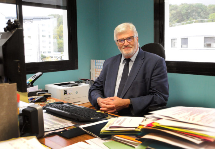 Michel Duret, président de la mutuelle Entrenous. © Sylvie Friess Michel Duret, président de la mutuelle Entrenous. © Sylvie Friess