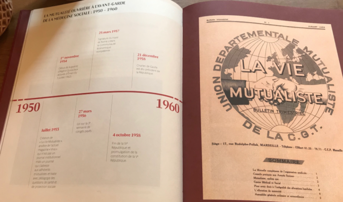 La Fédération des Mutuelles de France a édité un livre sur l'histoire de la FMF et sa place dans le mouvement mutualiste ©FMF
