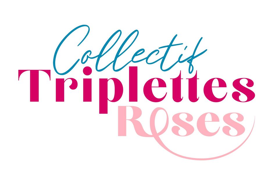 Logo du collectif les Triplettes Roses