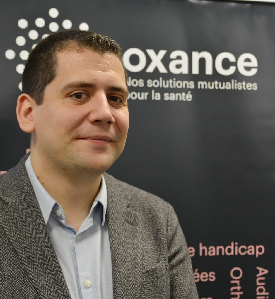 Nicolas Souveton, président du groupement mutualiste Oxance © Oxance
