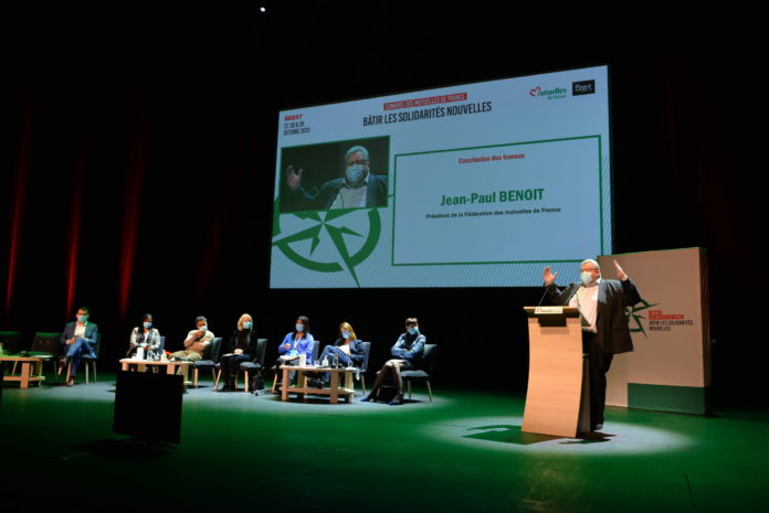 Jean-Paul Benoit, président des Mutuelles de France au congrès de Brest © Fabrice Mangeot