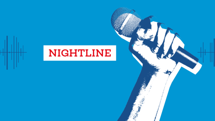 Nightline, un service d'écoute fait par et pour les étudiants. A Paris, juin 2023 © Magali Delporte